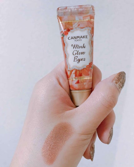 ウィンクグロウアイズ/キャンメイク/ジェル・クリームアイシャドウを使ったクチコミ(1枚目)