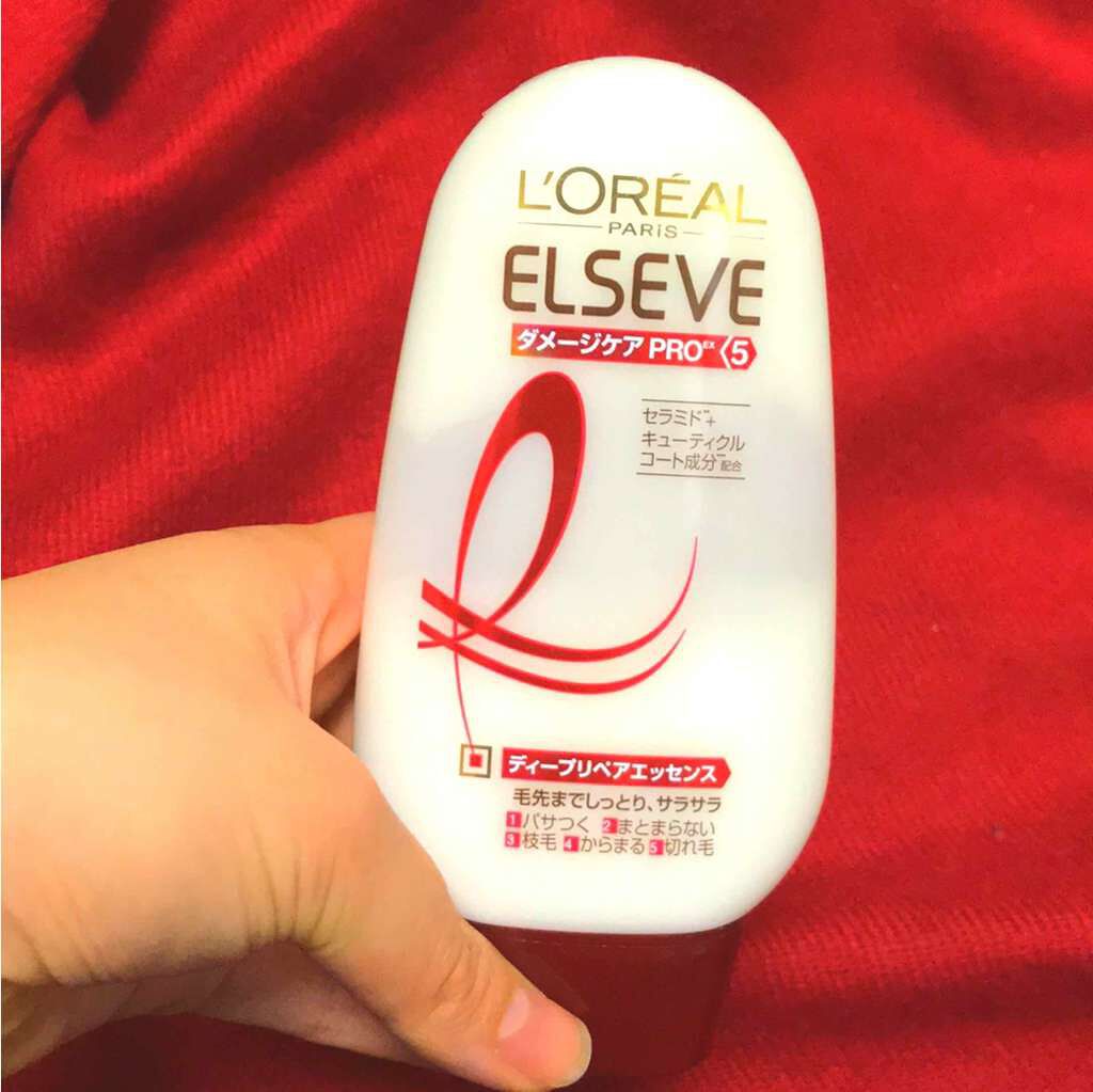 エルセーヴ ダメージケアPROEX ディープリペアエッセンス/ロレアル パリ/ヘアミルクを使ったクチコミ(1枚目)