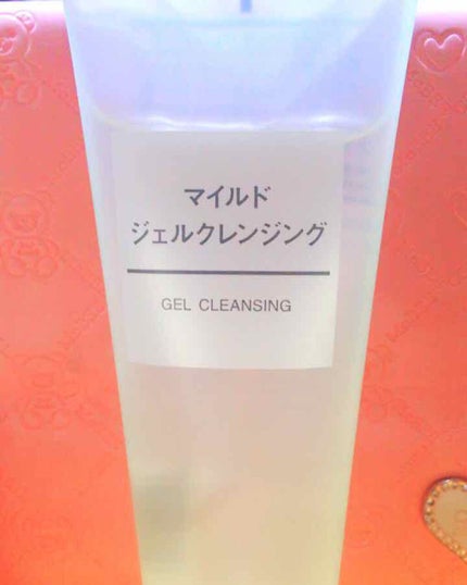 マイルドジェルクレンジング/無印良品/クレンジングジェルを使ったクチコミ(1枚目)