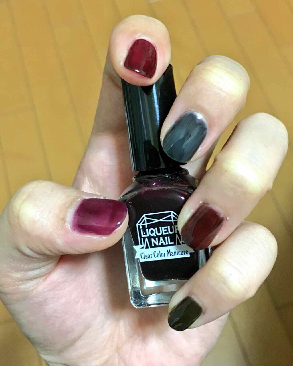 リキュールネイル3/キャンドゥ/マニキュアを使ったクチコミ(2枚目)