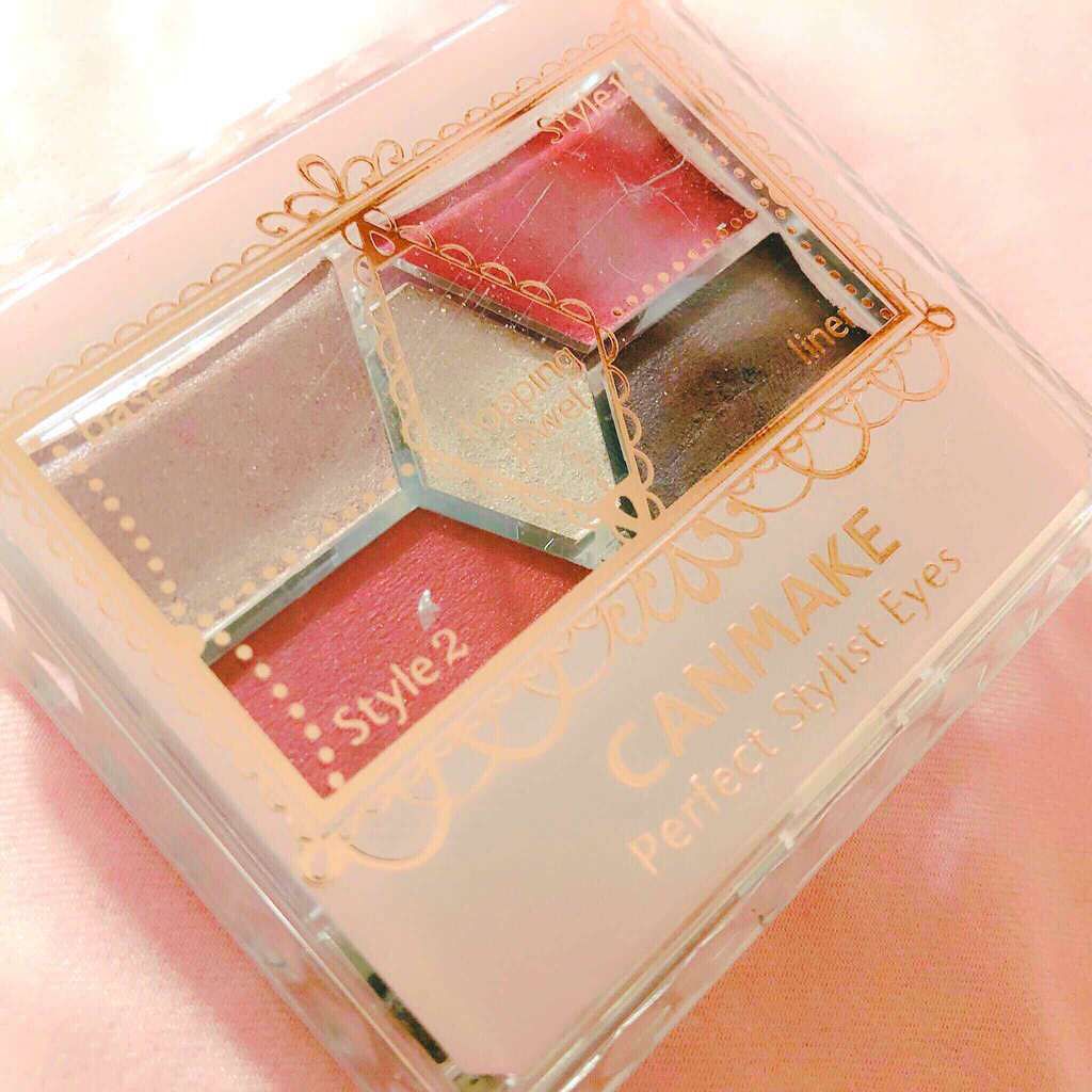 【旧品】パーフェクトスタイリストアイズ/キャンメイク/アイシャドウパレットを使ったクチコミ（1枚目）