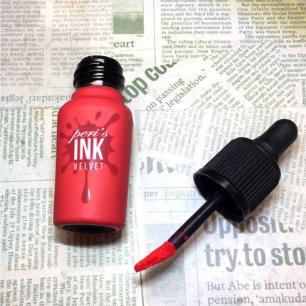 インク ベルベット/PERIPERA/口紅を使ったクチコミ(3枚目)