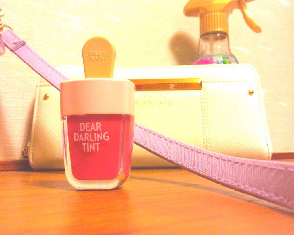 ディアダーリン ウォータージェルティント (アイスティント)/ETUDE/口紅を使ったクチコミ(1枚目)