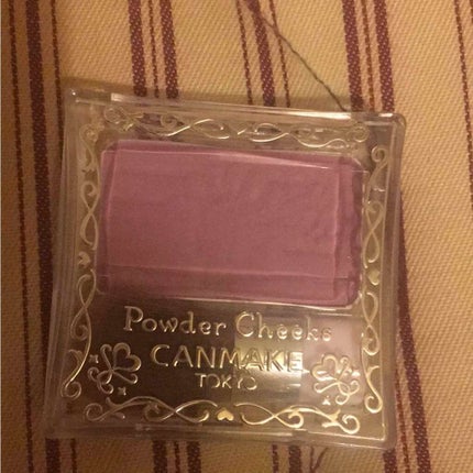【旧品】パウダーチークス/キャンメイク/パウダーチークを使ったクチコミ(1枚目)