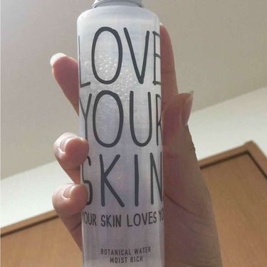 ボタニカルウォーターモイストIIリッチ/LOVE YOUR SKIN. YOUR SKIN LOVES YOU.(ラブユアスキンユアスキンラブスユー)/化粧水を使ったクチコミ（1枚目）