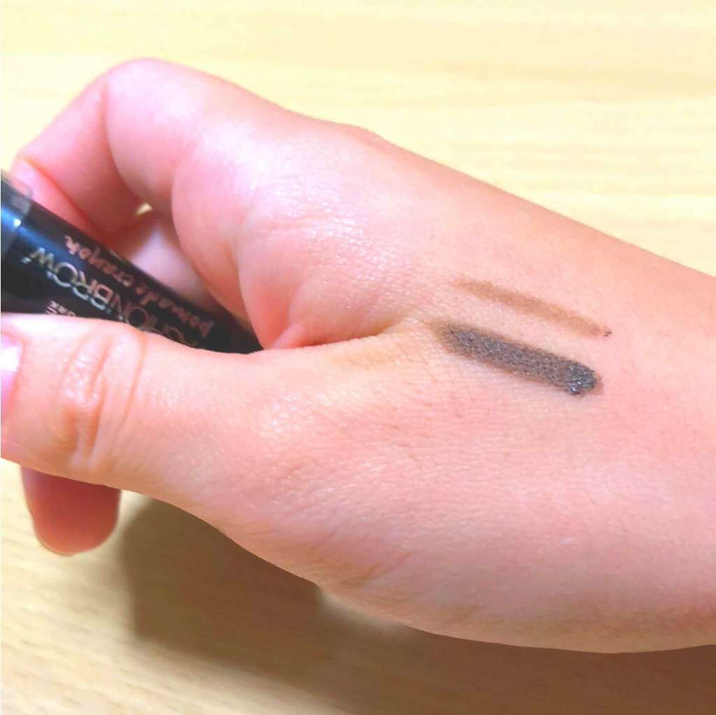 ファッションブロウ ポマードクレヨン/MAYBELLINE NEW YORK/その他アイブロウを使ったクチコミ(2枚目)