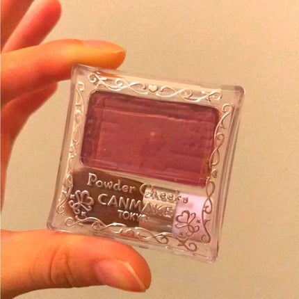 【旧品】パウダーチークス/キャンメイク/パウダーチークを使ったクチコミ(1枚目)