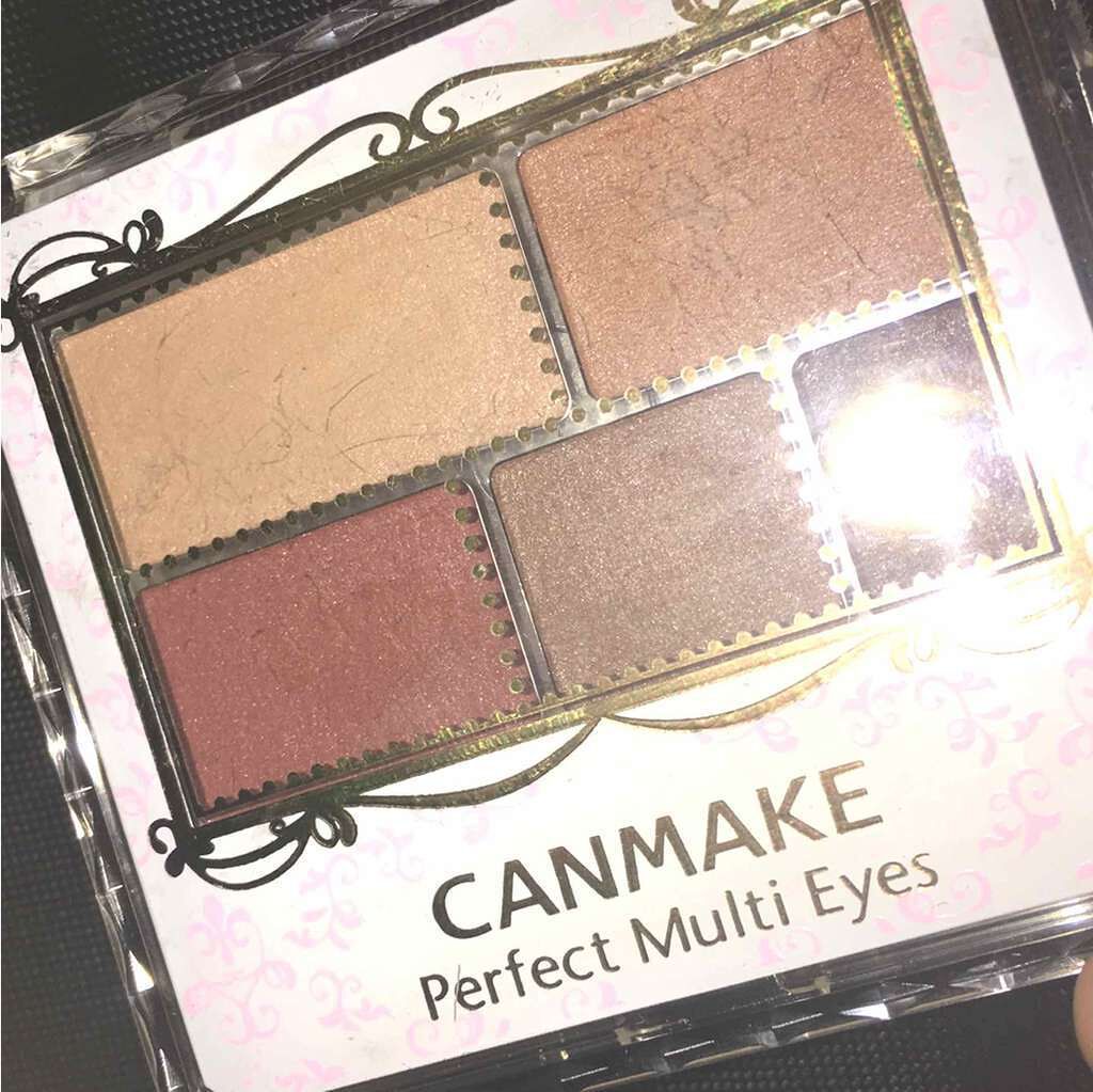 パーフェクトマルチアイズ/キャンメイク/アイシャドウパレットを使ったクチコミ(1枚目)