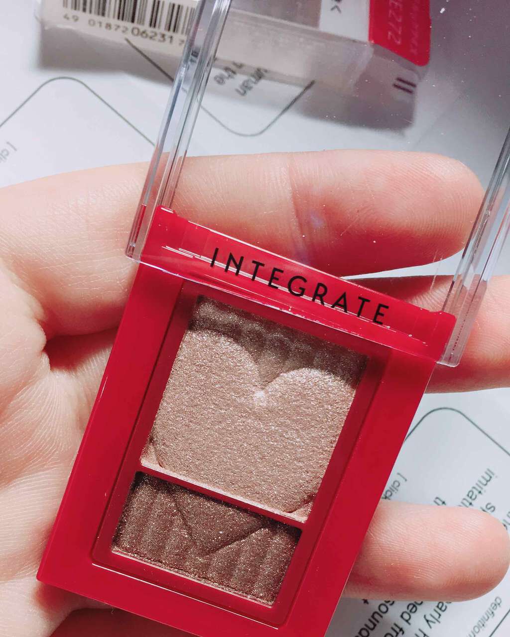 ワイドルックアイズ/インテグレート/アイシャドウパレットを使ったクチコミ(1枚目)