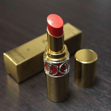 ルージュ ヴォリュプテ シャイン/YVES SAINT LAURENT BEAUTE/口紅を使ったクチコミ(1枚目)