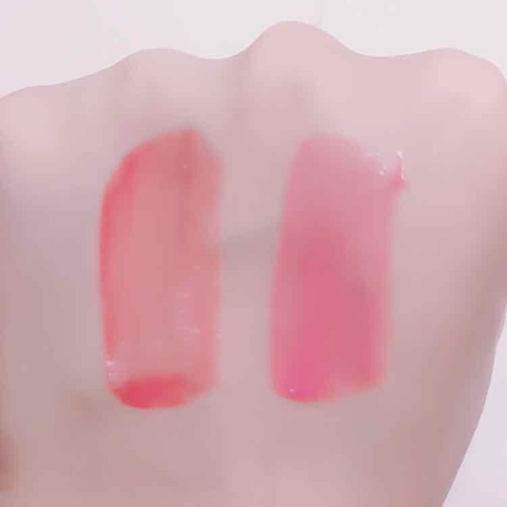 ディアダーリン ウォータージェルティント (アイスティント)/ETUDE/口紅を使ったクチコミ(2枚目)