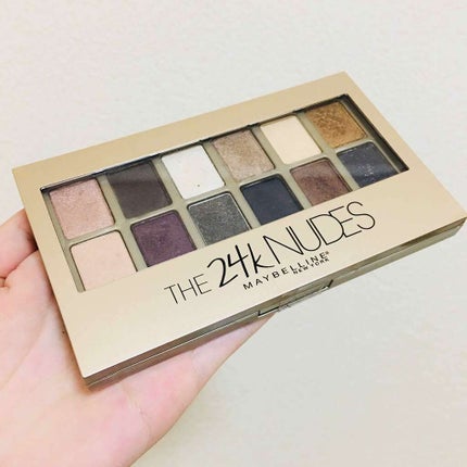 ヌードパレット ゴールド/MAYBELLINE NEW YORK/アイシャドウパレットを使ったクチコミ(2枚目)