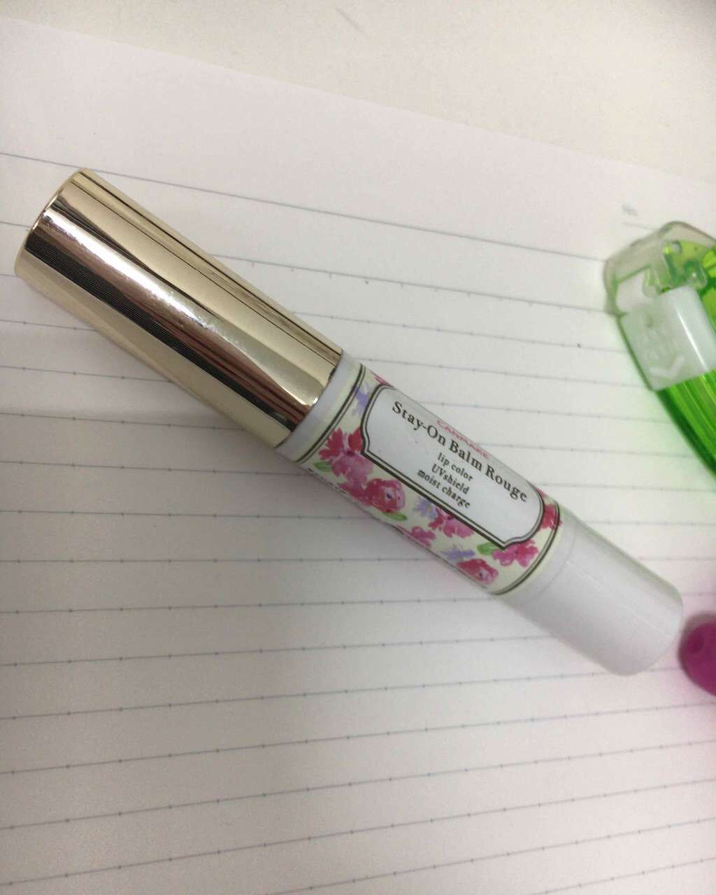 ステイオンバームルージュ/キャンメイク/口紅を使ったクチコミ(1枚目)