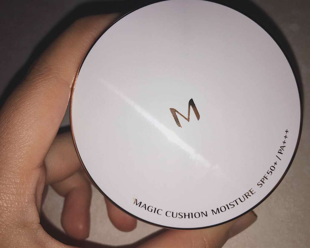 M クッション ファンデーション(モイスチャー)/MISSHA/クッションファンデーションを使ったクチコミ（1枚目）