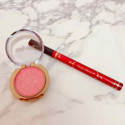 リキッドアイライナー ウォータープルーフ スーパーブラック/ドーリーウインク/リキッドアイライナーを使ったクチコミ(2枚目)