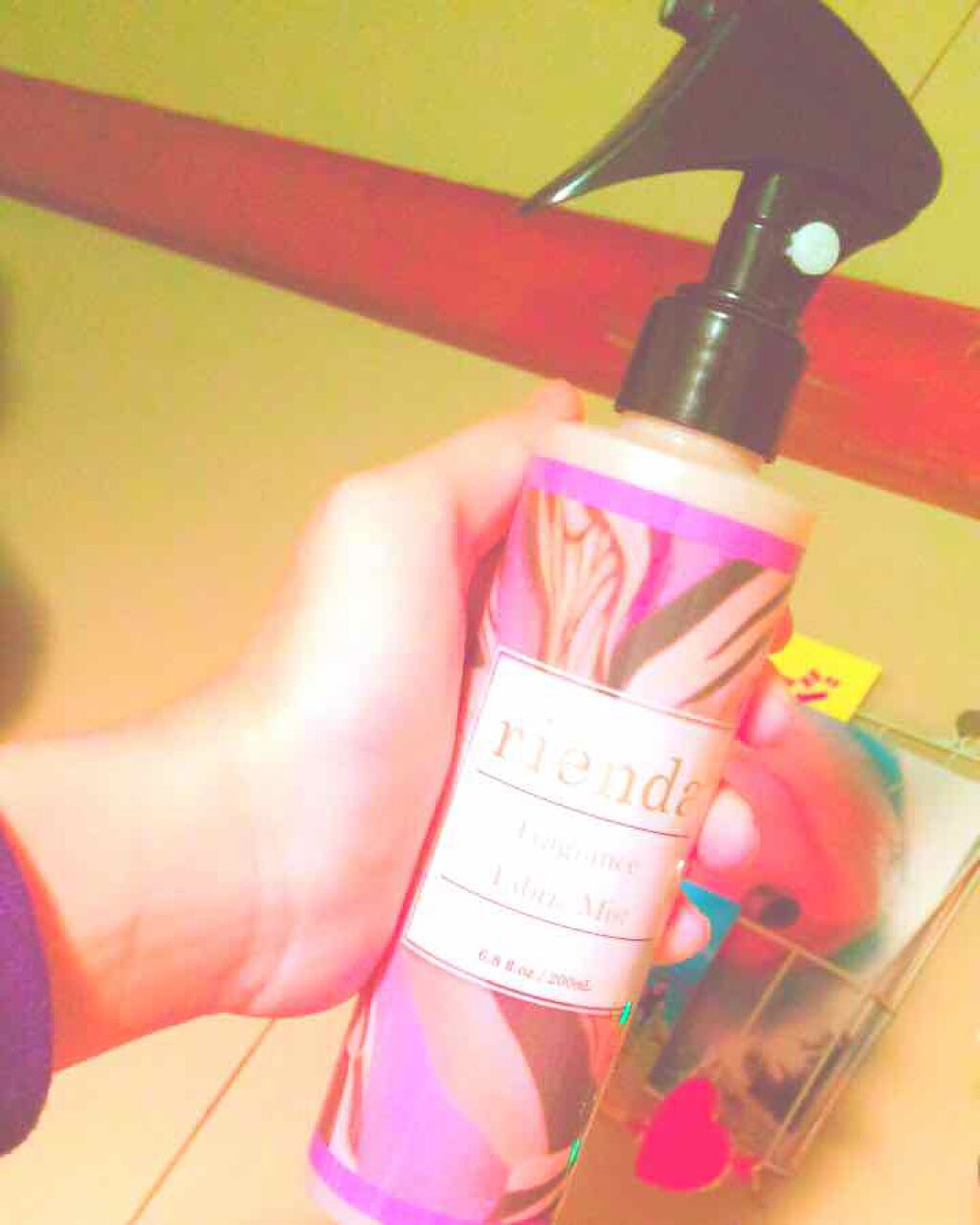 フレグランス マルチ ミスト センシュアルフェミニンフローラルの香り/rienda(リエンダ)/香水(その他)を使ったクチコミ（1枚目）