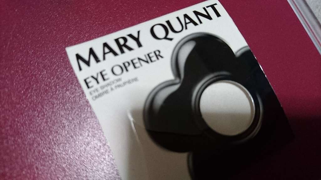 アイオープナー(旧)/MARY QUANT/単色アイシャドウを使ったクチコミ（1枚目）