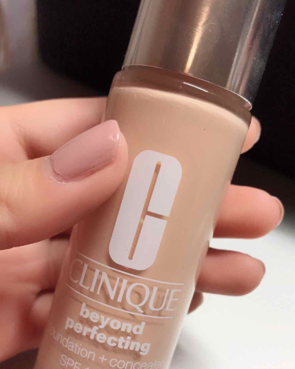 ビヨンド パーフェクティング ファンデーション 19/CLINIQUE/リキッドファンデーションを使ったクチコミ(1枚目)