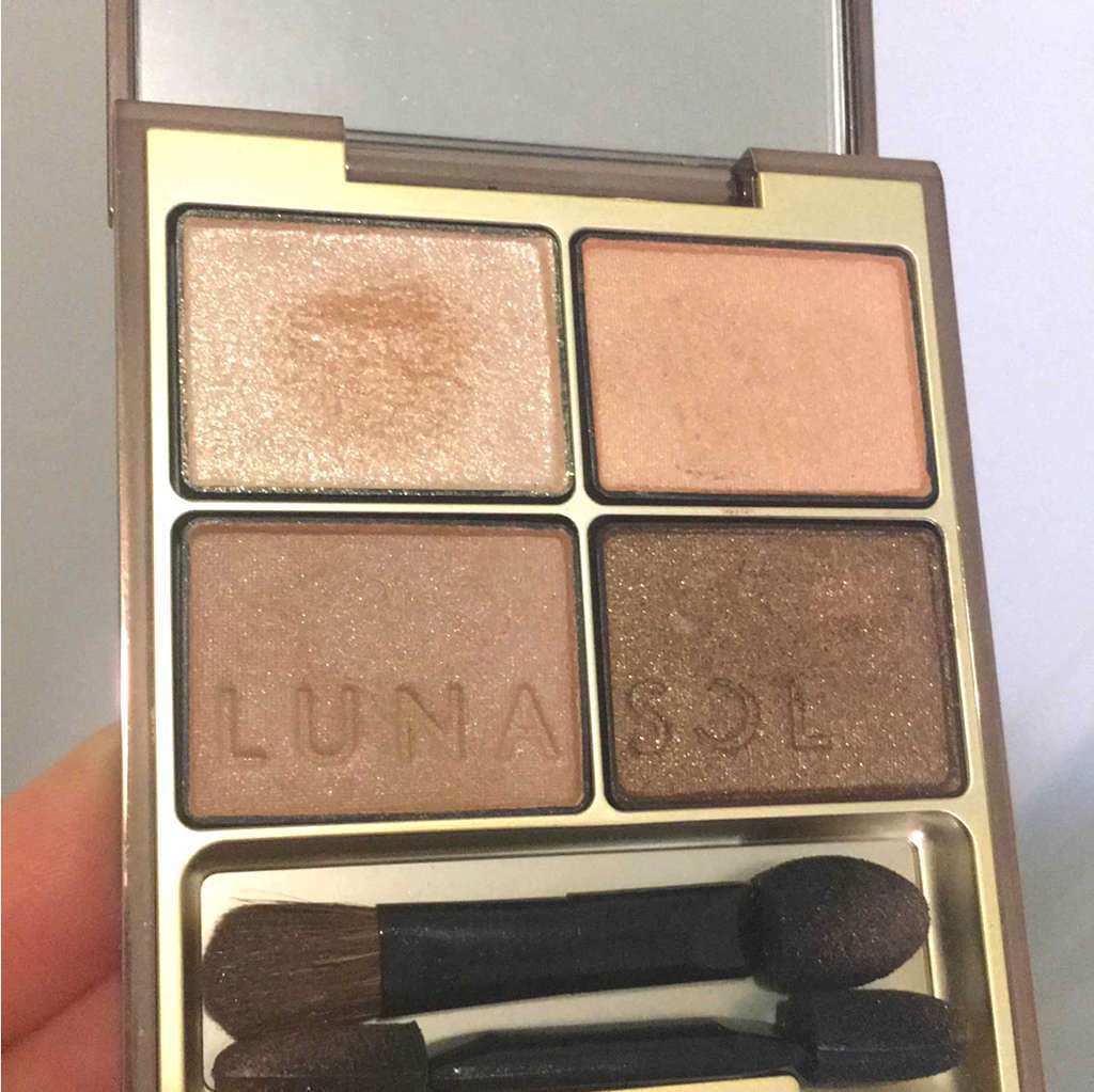 スキンモデリングアイズ/LUNASOL/アイシャドウパレットを使ったクチコミ(1枚目)
