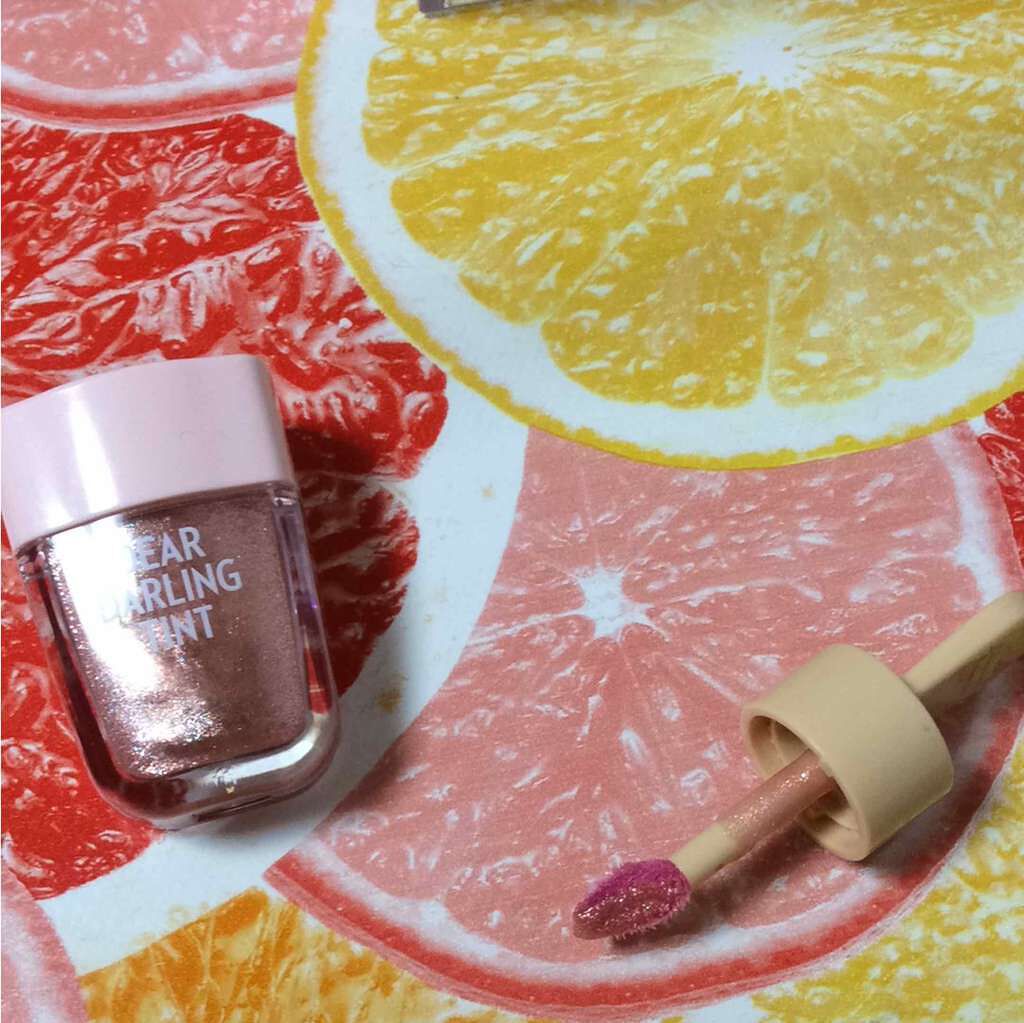 ディアダーリン ウォータージェルティント (アイスティント)/ETUDE/口紅を使ったクチコミ(2枚目)