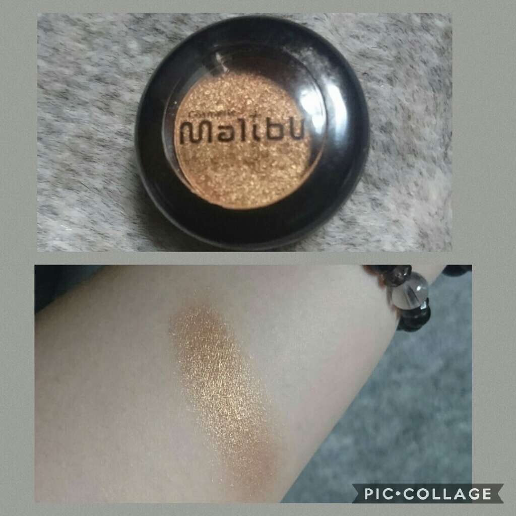 マリブアイシャドウ/マリブビューティー/単色アイシャドウを使ったクチコミ(2枚目)