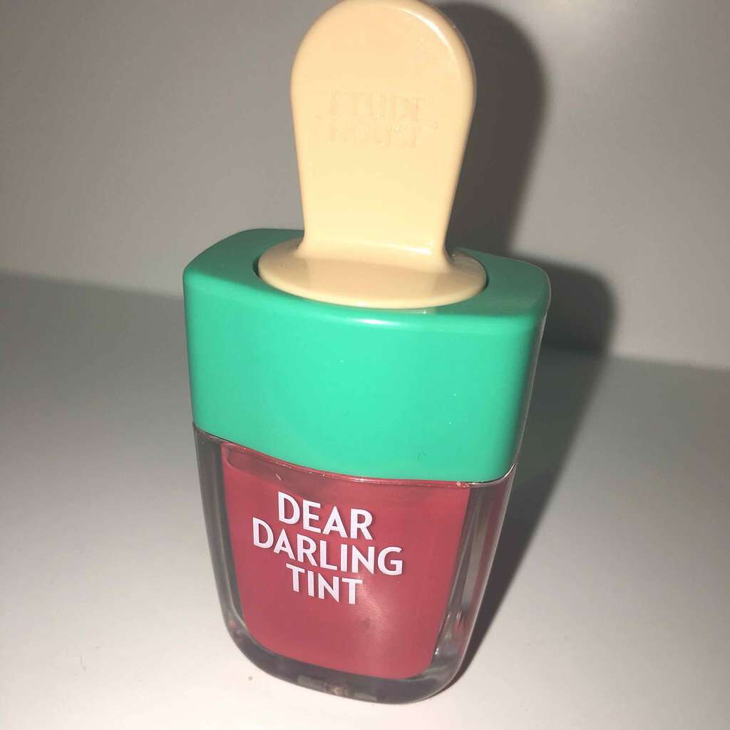 ディアダーリン ウォータージェルティント （アイスティント）/ETUDE/口紅を使ったクチコミ（1枚目）