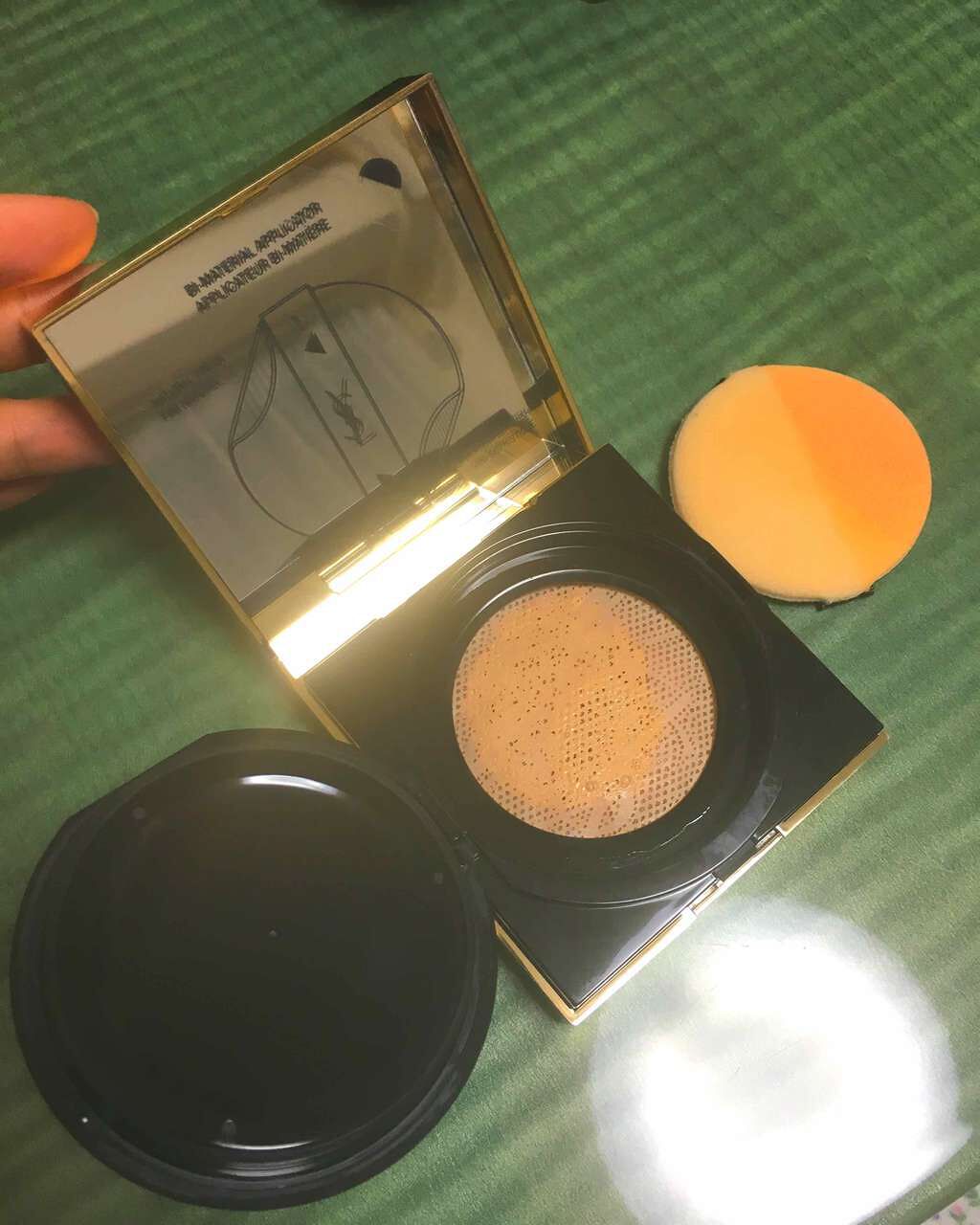 アンクル ド ポー ルクッション/YVES SAINT LAURENT BEAUTE/クッションファンデーションを使ったクチコミ（2枚目）