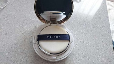 M クッション ファンデーション(モイスチャー)/MISSHA/クッションファンデーションを使ったクチコミ（2枚目）