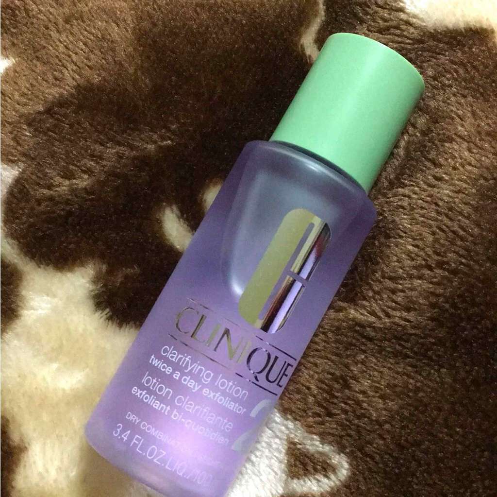クラリファイング ローション 2/CLINIQUE/拭き取り化粧水を使ったクチコミ(1枚目)