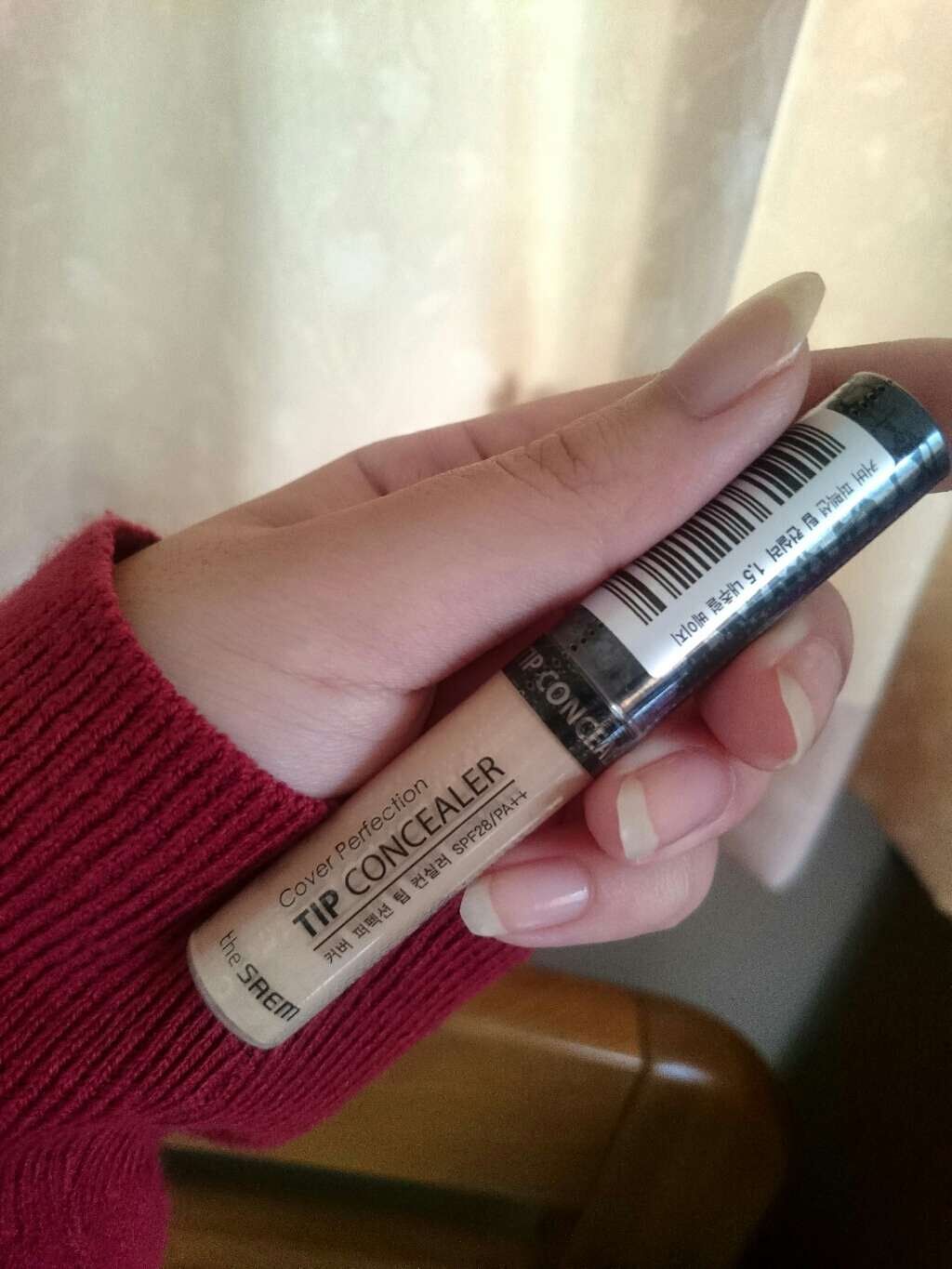 カバーパーフェクション チップコンシーラー/the SAEM/リキッドコンシーラーを使ったクチコミ(1枚目)