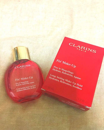 フィックス メイクアップ/CLARINS/ミスト状化粧水を使ったクチコミ(1枚目)