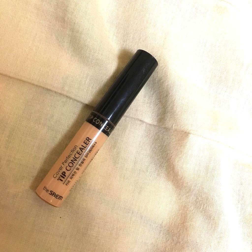 カバーパーフェクション チップコンシーラー/the SAEM/リキッドコンシーラーを使ったクチコミ(1枚目)