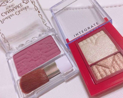 【旧品】パウダーチークス/キャンメイク/パウダーチークを使ったクチコミ(1枚目)