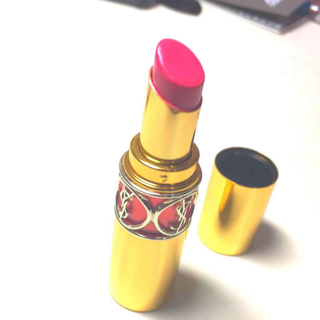 ルージュ ヴォリュプテ シャイン/YVES SAINT LAURENT BEAUTE/口紅を使ったクチコミ(1枚目)