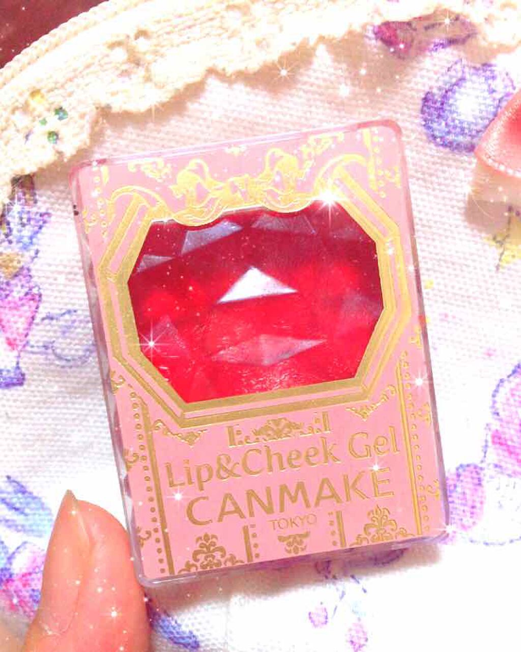 リップ&チーク ジェル/キャンメイク/ジェル・クリームチークを使ったクチコミ(1枚目)