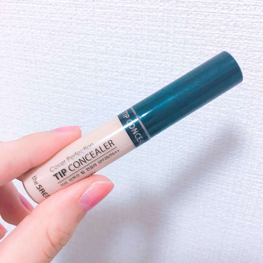 カバーパーフェクション チップコンシーラー/the SAEM/リキッドコンシーラーを使ったクチコミ(1枚目)