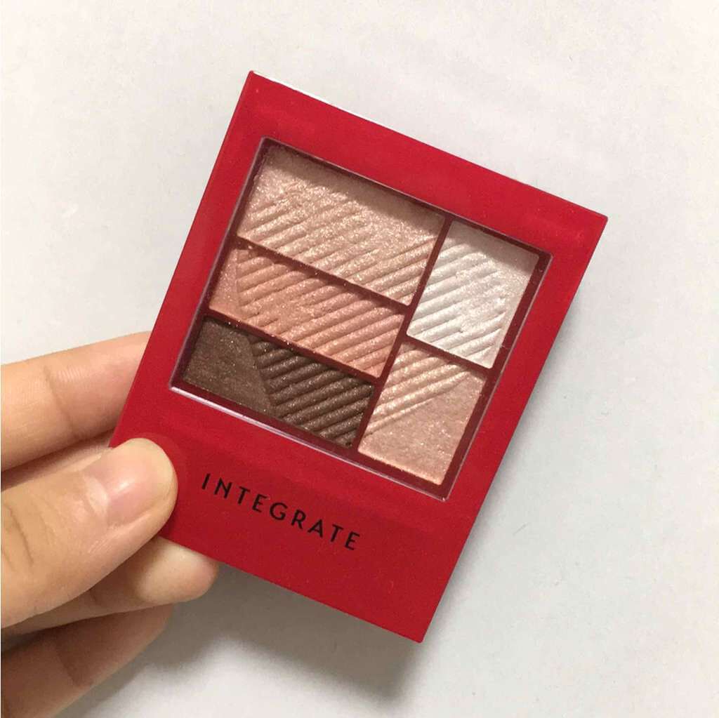 トリプルレシピアイズ/インテグレート/アイシャドウパレットを使ったクチコミ(1枚目)