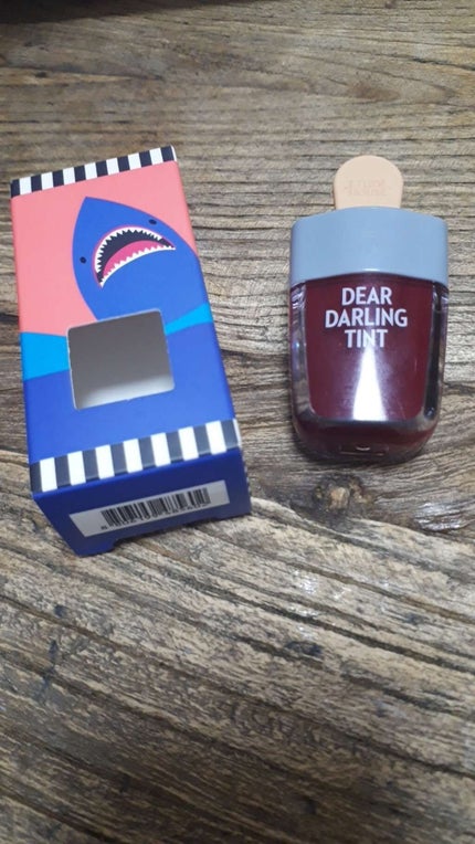 ディアダーリン ウォータージェルティント (アイスティント)/ETUDE/口紅を使ったクチコミ(1枚目)