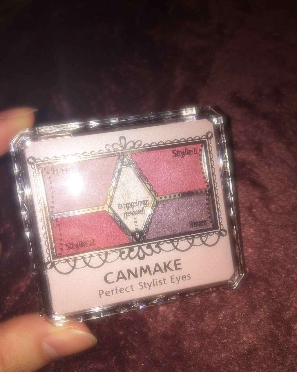 【旧品】パーフェクトスタイリストアイズ/キャンメイク/アイシャドウパレットを使ったクチコミ(1枚目)