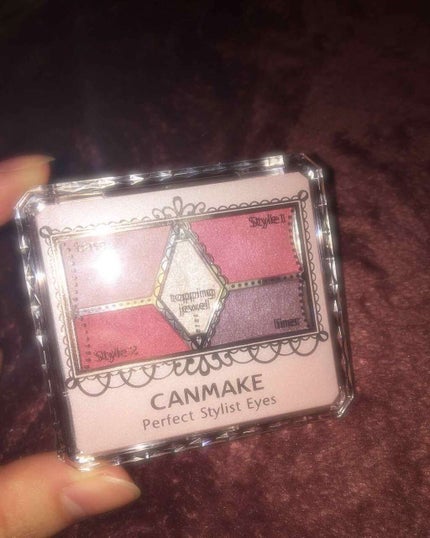 【旧品】パーフェクトスタイリストアイズ/キャンメイク/アイシャドウパレットを使ったクチコミ(1枚目)