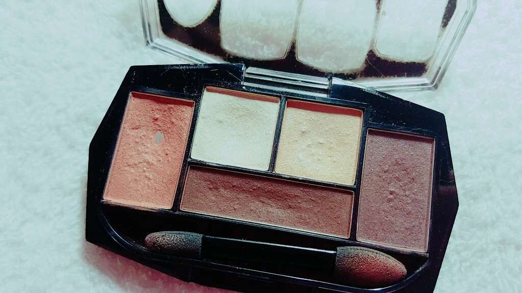 ダイヤモンドアイシャドー&アイブロー/DAISO/アイシャドウパレットを使ったクチコミ(2枚目)