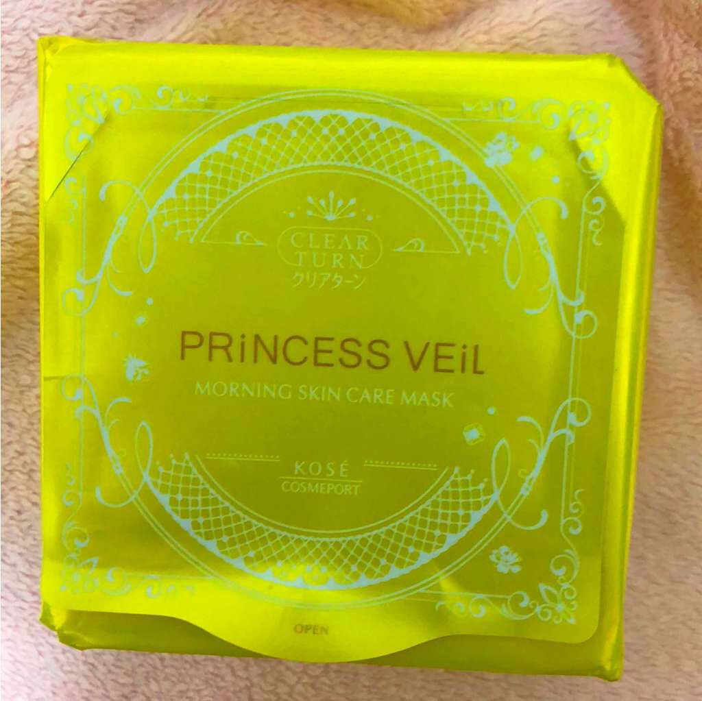 プリンセスヴェール モーニング スキンケア マスク/クリアターン/シートマスク・パックを使ったクチコミ(1枚目)
