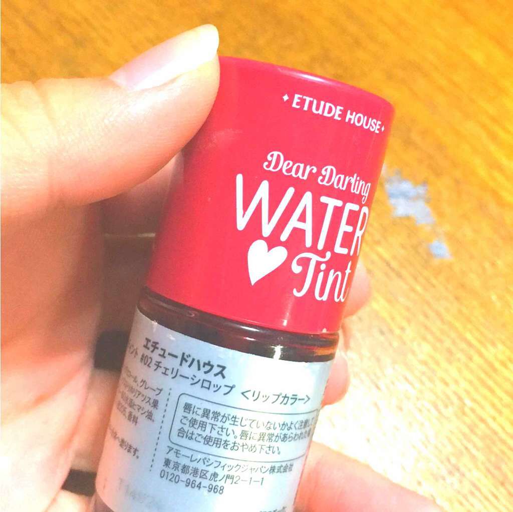 ウォーターティント/ETUDE/リップグロスを使ったクチコミ(1枚目)