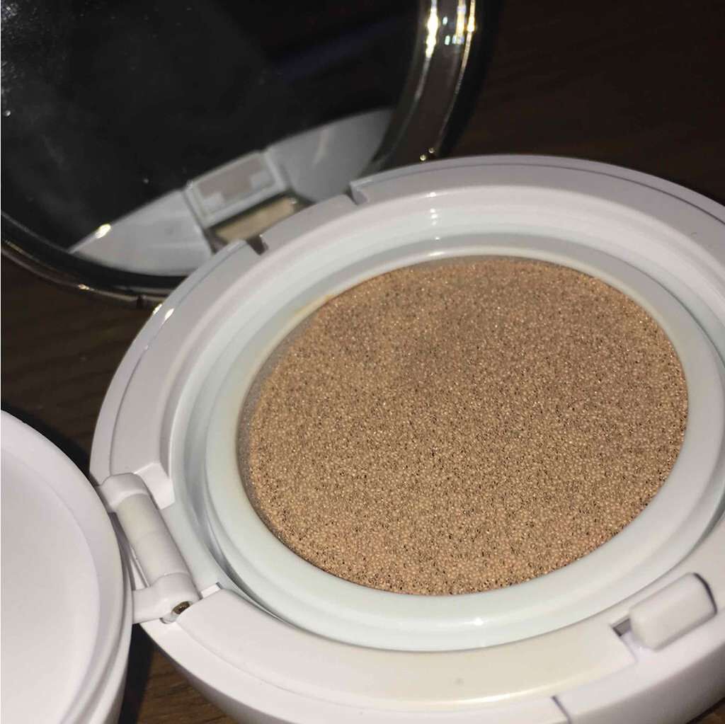 M クッション ファンデーション(モイスチャー)/MISSHA/クッションファンデーションを使ったクチコミ（2枚目）