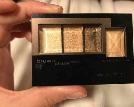 ブラウンシェードアイズ/KATE/アイシャドウパレットを使ったクチコミ(1枚目)