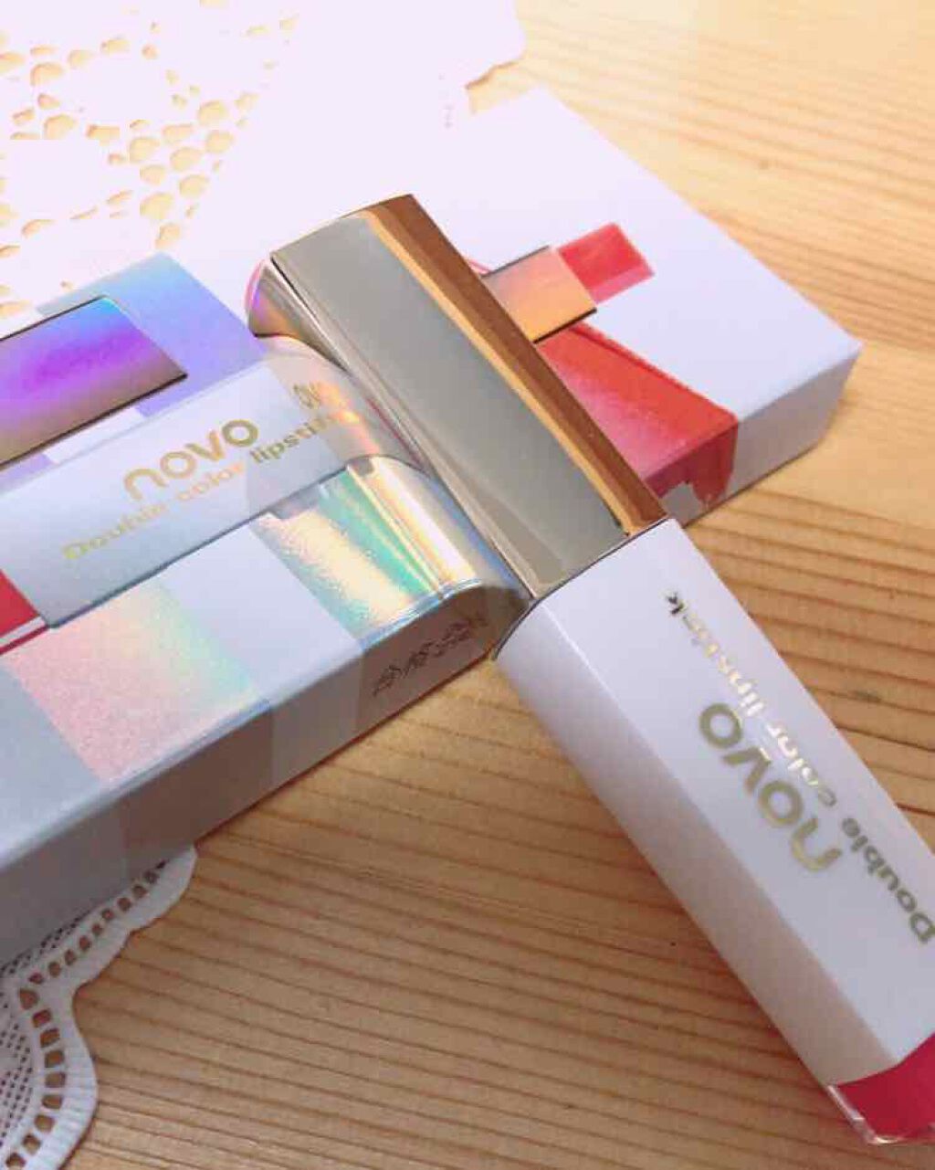 グラデーションリップ/NOVO/口紅を使ったクチコミ(1枚目)