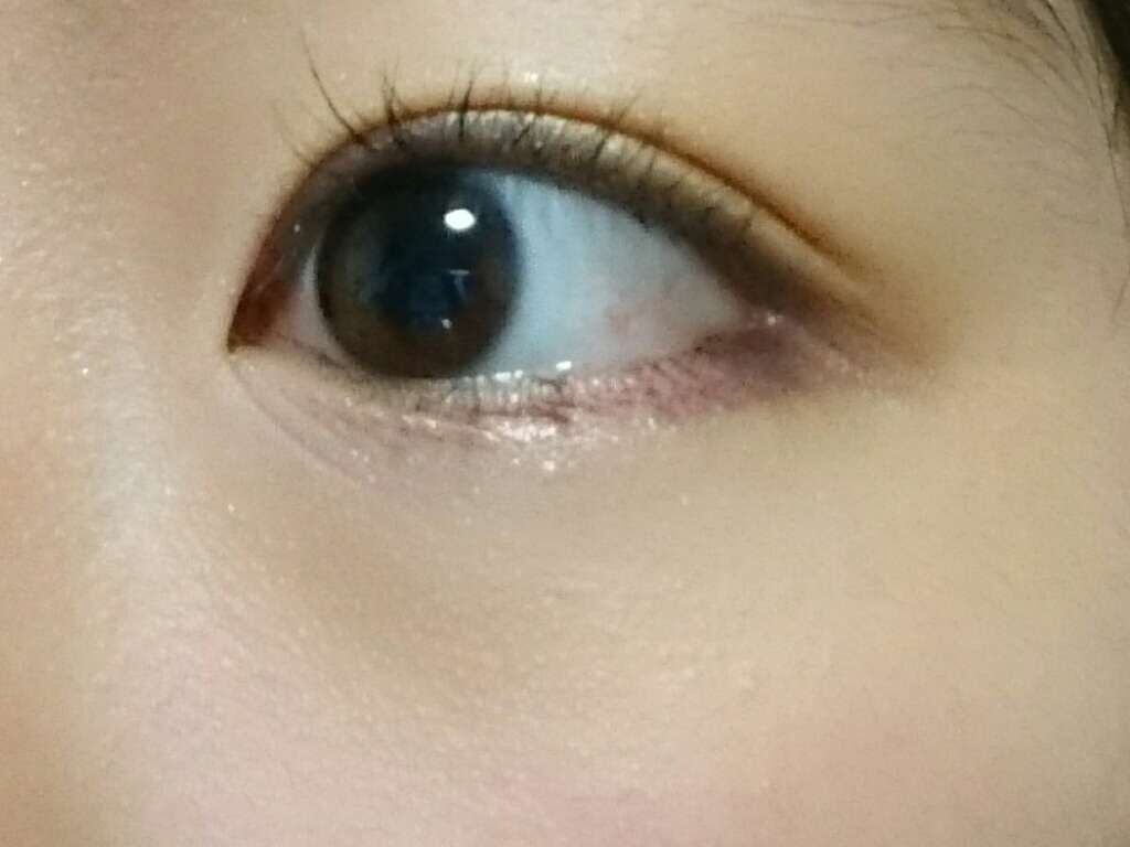 エルファー グリッターアイシャドウ/DAISO/アイシャドウパレットを使ったクチコミ(2枚目)