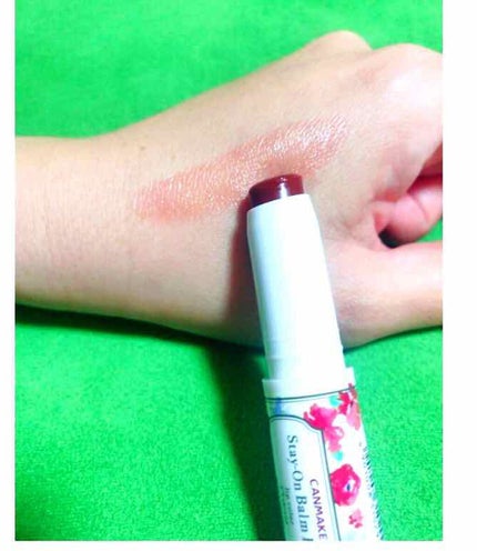 ステイオンバームルージュ/キャンメイク/口紅を使ったクチコミ(1枚目)