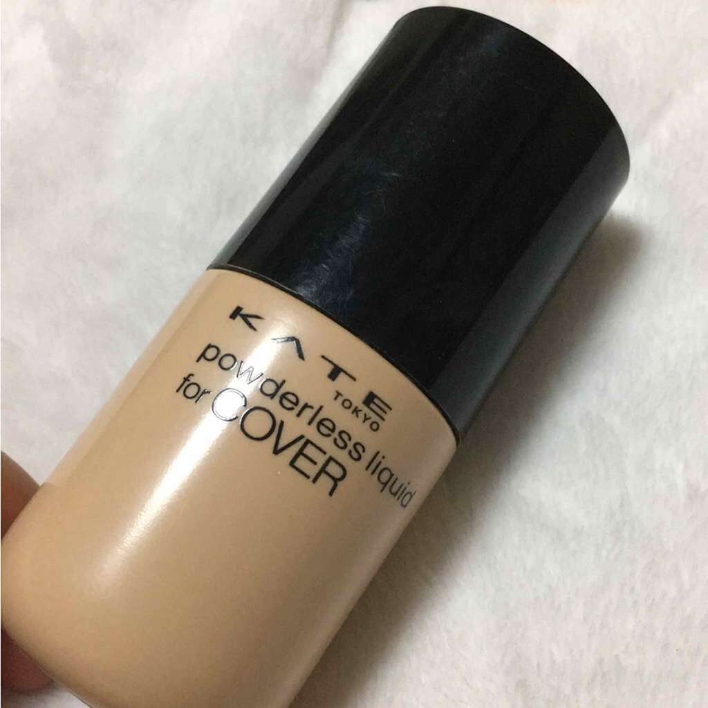 パウダレスリキッド/KATE/リキッドファンデーションを使ったクチコミ（1枚目）