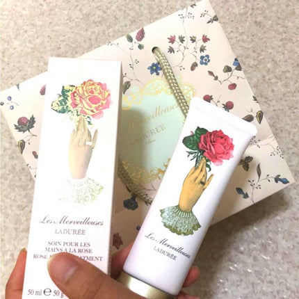 ローズ ハンド トリートメント/レ・メルヴェイユーズ ラデュレ/ハンドクリームを使ったクチコミ(1枚目)